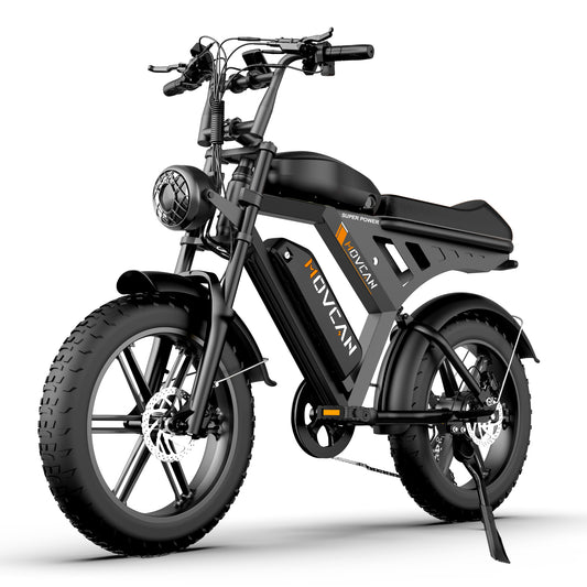 V30 MAX Fat Tire Electric Bike 1500W motor 48V 15.6AH*2 battery