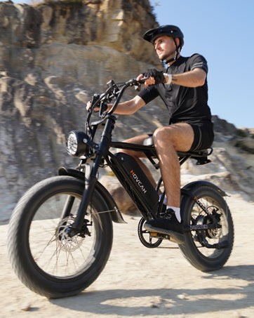 V60 Fat Tire Electric Bike 1000W motor 48V 15.6AH battery