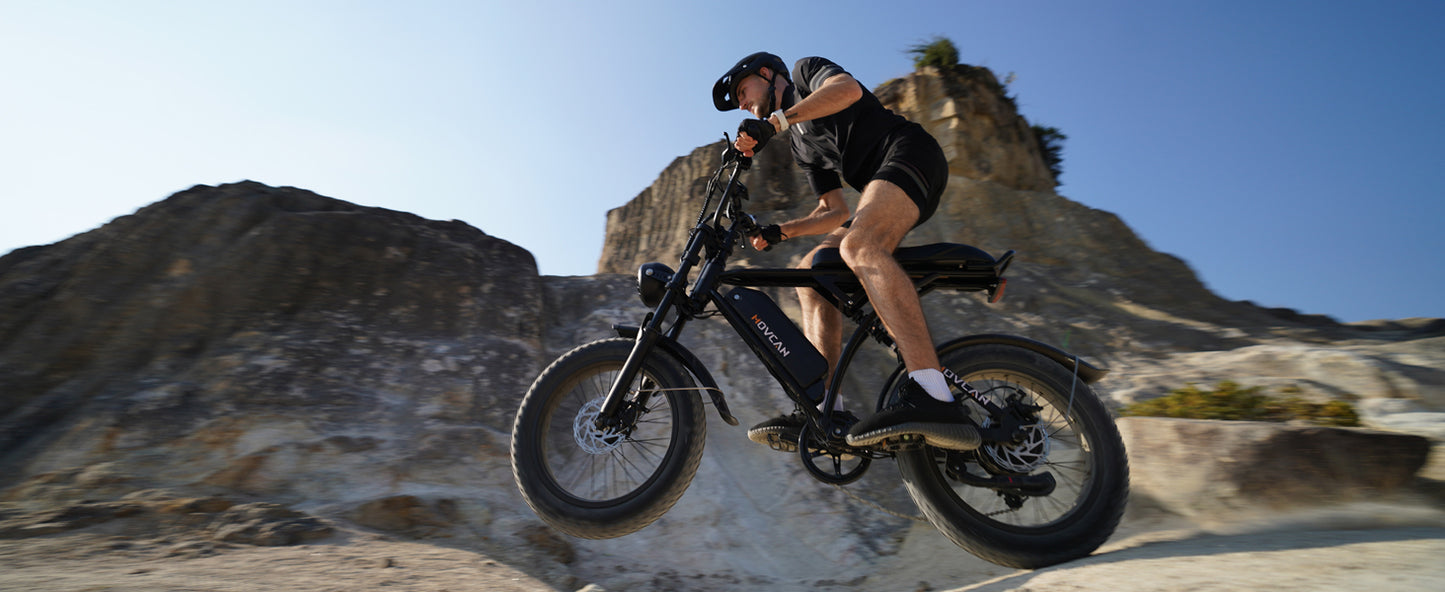V60 PRO Fat Tire Electric Bike 1500W motor 48V 18.2AH battery