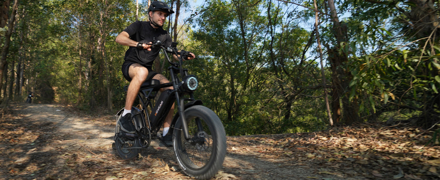 V60 PRO Fat Tire Electric Bike 1500W motor 48V 18.2AH battery