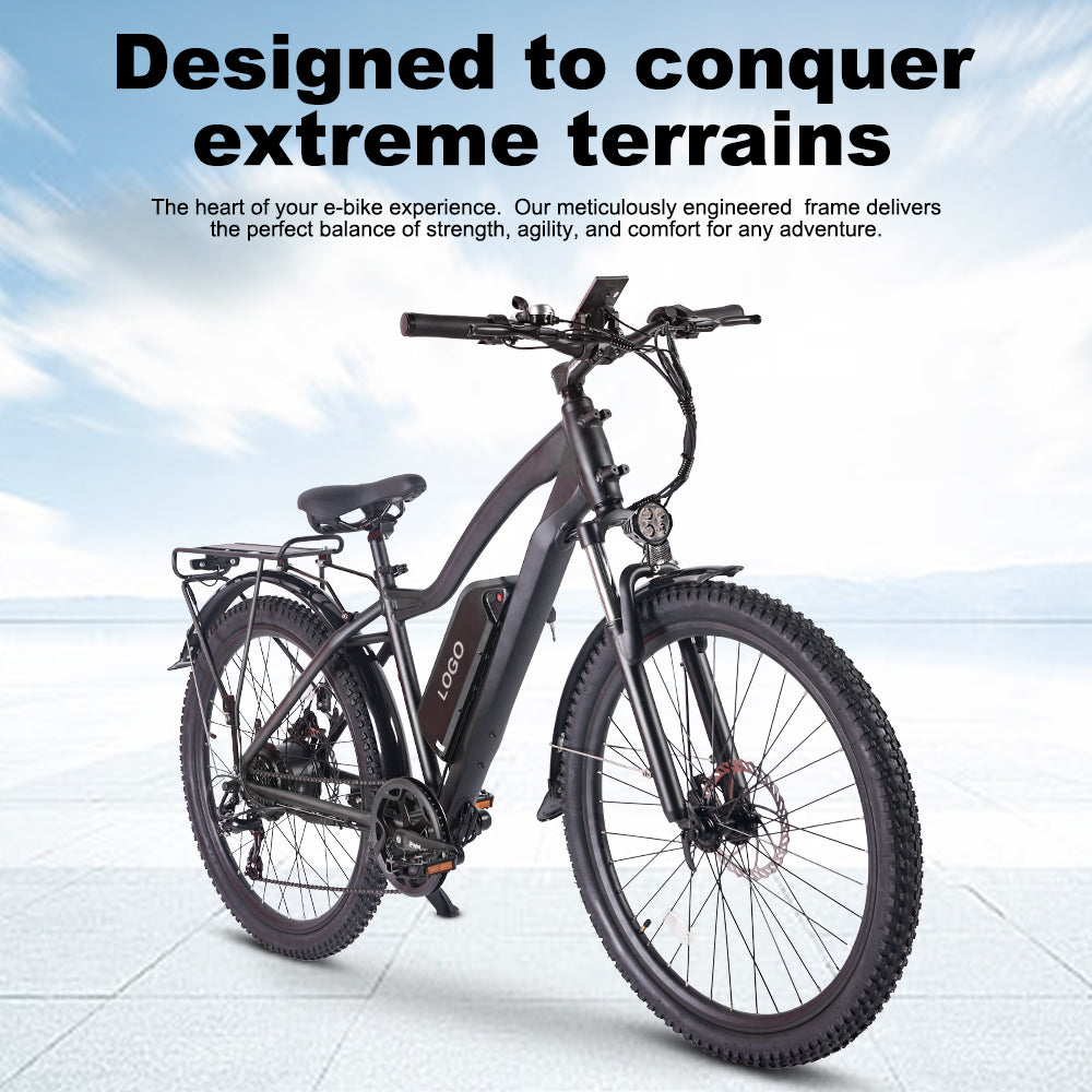 B28D Fat Tire Electric Bike 750W Motor 48V 15.6Ah Battery