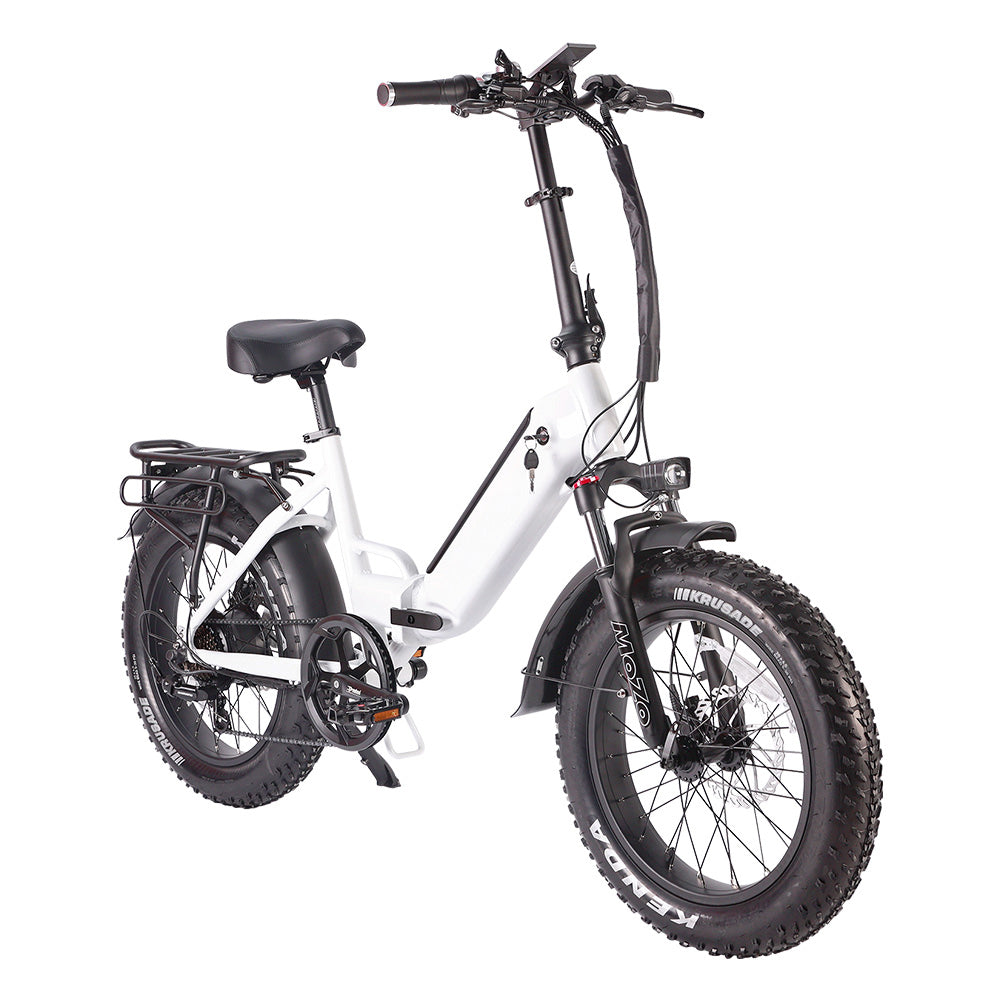 B57A Fat Tire Folding Electric Bike 750W Motor 48V 14Ah Battery