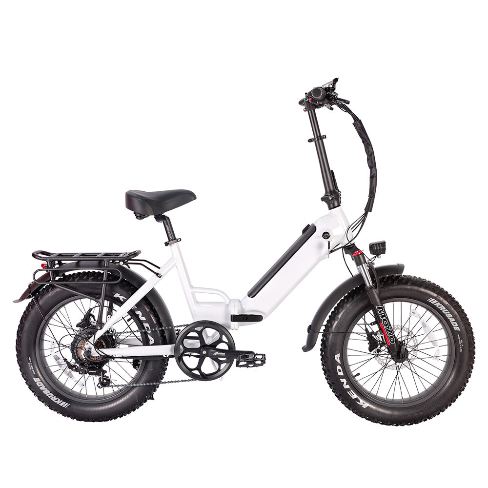 B57A Fat Tire Folding Electric Bike 750W Motor 48V 14Ah Battery