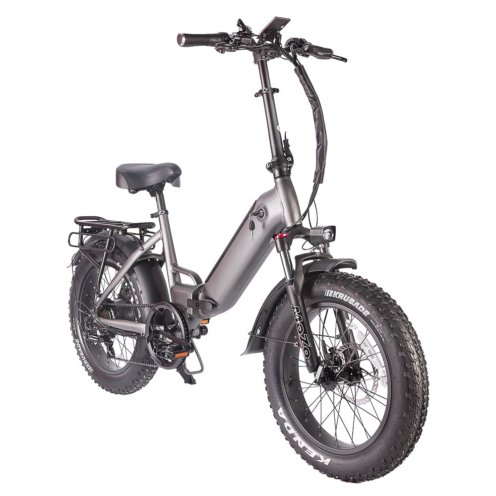 B57A Fat Tire Folding Electric Bike 750W Motor 48V 14Ah Battery