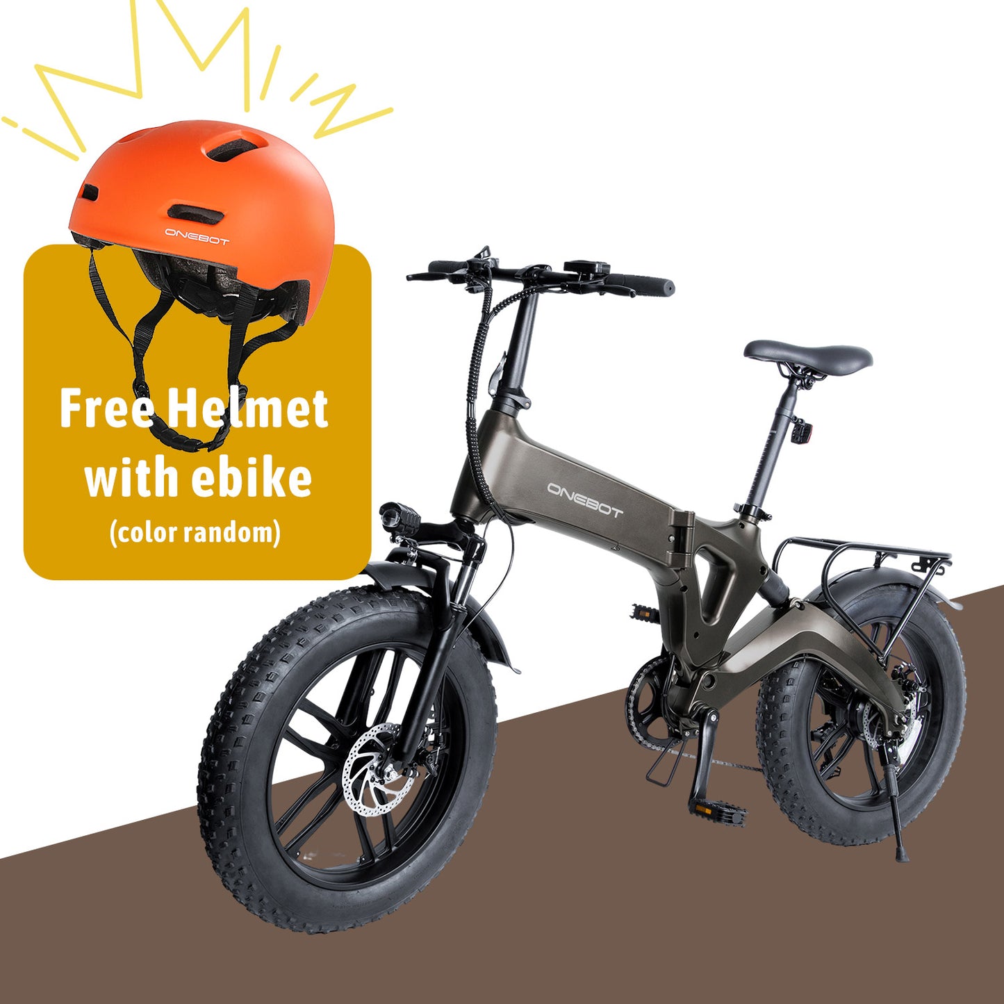 ONEBOT T9F 20" Folding Fat Tire Ebike