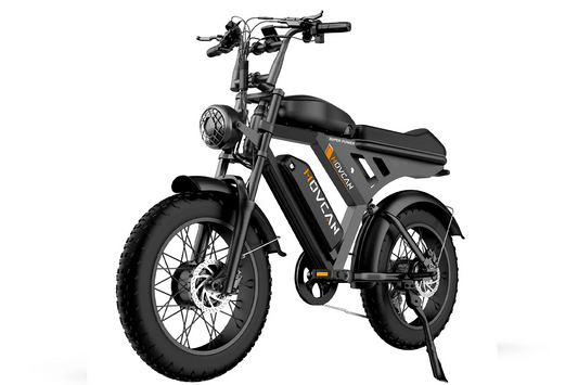 V30 PRO MAX Fat Tire Electric Bike 1000W motor 48V 15.6AH*2 battery