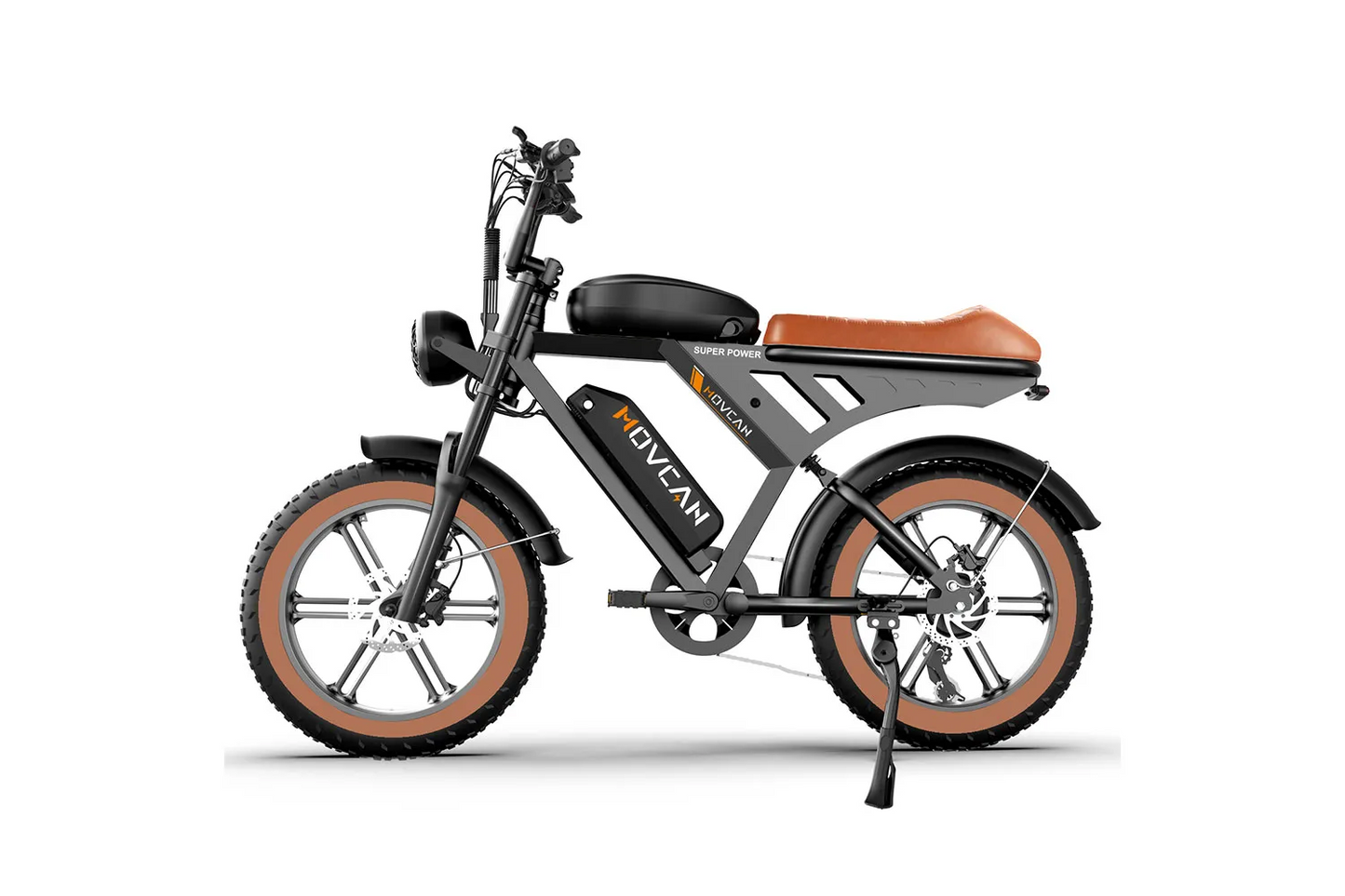 V30 PRO MAX Fat Tire Electric Bike 1000W motor 48V 15.6AH*2 battery