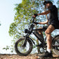 V60 Fat Tire Electric Bike 1000W motor 48V 15.6AH battery