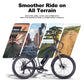 B28D Fat Tire Electric Bike 750W Motor 48V 15.6Ah Battery
