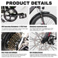 B40 Fat Tire Electric Bike 750W Motor 48V 15Ah Battery