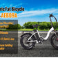 B09A Fat Tire Electric Bike 750W Motor 48V 15Ah Battery