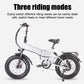 B20AX Fat Tire Folding Electric Bike 750W Motor 48V 13Ah Battery