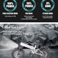 B20AX Fat Tire Folding Electric Bike 750W Motor 48V 13Ah Battery