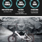 B57A Fat Tire Folding Electric Bike 750W Motor 48V 14Ah Battery