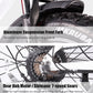 B57A Fat Tire Folding Electric Bike 750W Motor 48V 14Ah Battery
