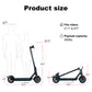 ES05 8.5" Folding Electric Scooter with app control function