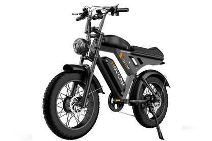 V30 PRO MAX Fat Tire Electric Bike 1000W motor 48V 15.6AH*2 battery