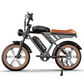 V30 PRO MAX Fat Tire Electric Bike 1000W motor 48V 15.6AH*2 battery