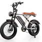 V60 Fat Tire Electric Bike 1000W motor 48V 15.6AH battery